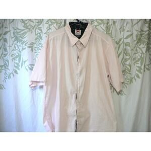 Checkpoint XXL Short Sleeve Light Pink Men's Shirt